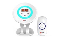 可迎賓可防盜可監(jiān)測溫度，外觀還個性的智能無線門鈴!